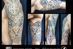 tatouage ornemental inspiration celtique