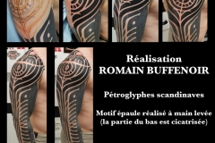 tatouage petroglyphe