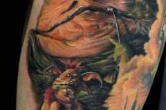 11 portrait star wars Jabba Tattoo