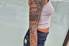 tattoo lettering 17